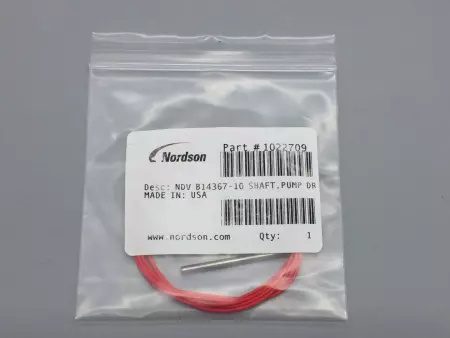 NORDSON 1022709 NDV B14367-10 SHAFT, PUMP DR 