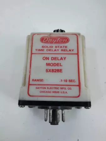 Dayton 5X828E Time Delay Relay