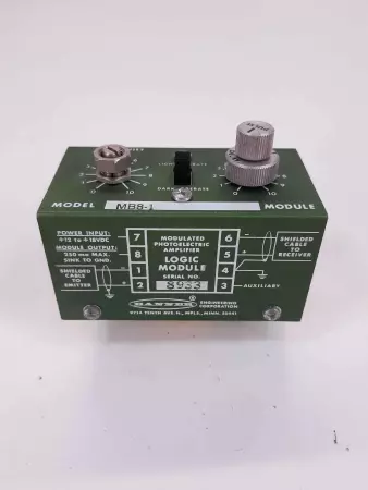 Banner MB8-1 Modulated Photoelectric Amplifier