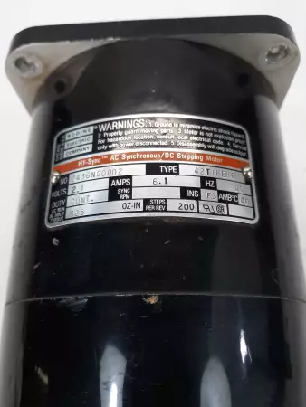 Bodine Electric 42TIBEHD AC Synchronous / DC Stepping Motor  