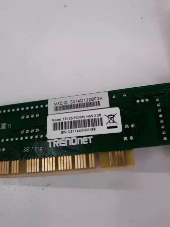 TrendNet TE100-PCIWN 10/100Mbps PCI Ethernet Adapter 