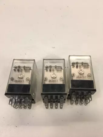 Omron  MY4N-D2 24Vdc Relay lot of 3