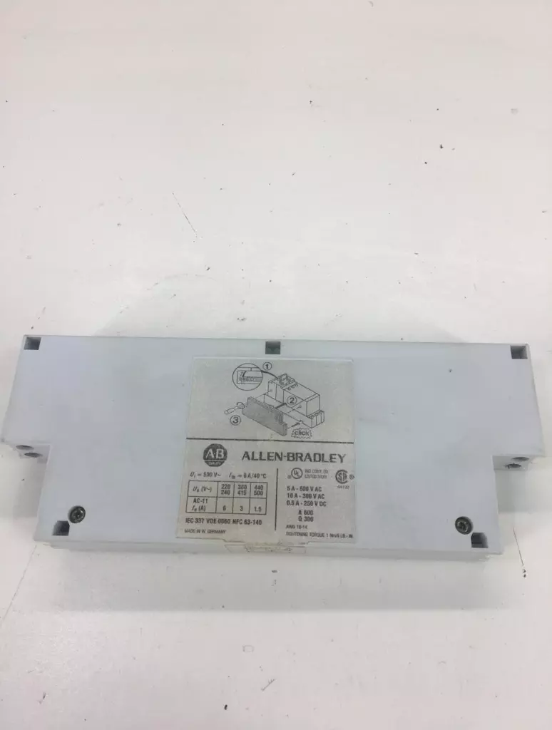 Allen-Bradley 190-A11-11 SER.A Auxiliary Contact Block 
