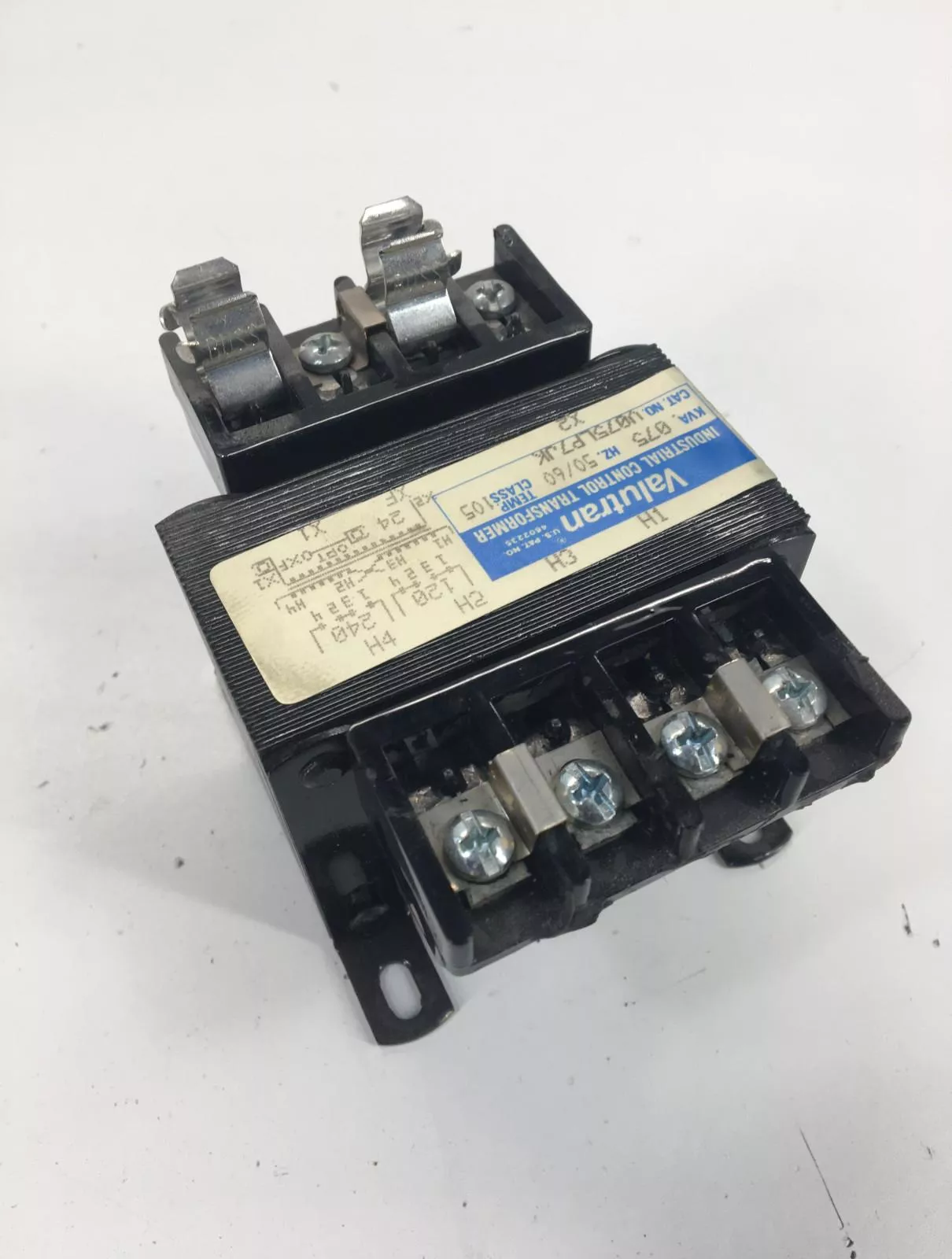 Valutran V075LP7JK Industrial Control Transformer, 75VA 