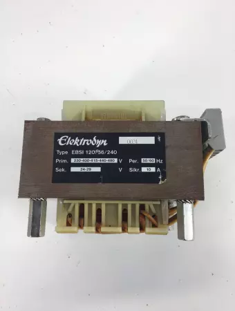 Elektrodyn  EBSI 120/56/240 Transformers Pri 230-400-415-440-480v Sec 24-29v