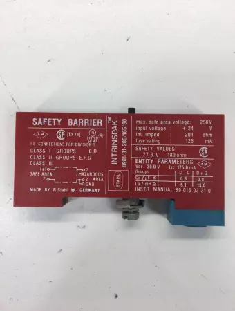 Sthal 8901/31-280/165/80 Safety Terminal Barrier 