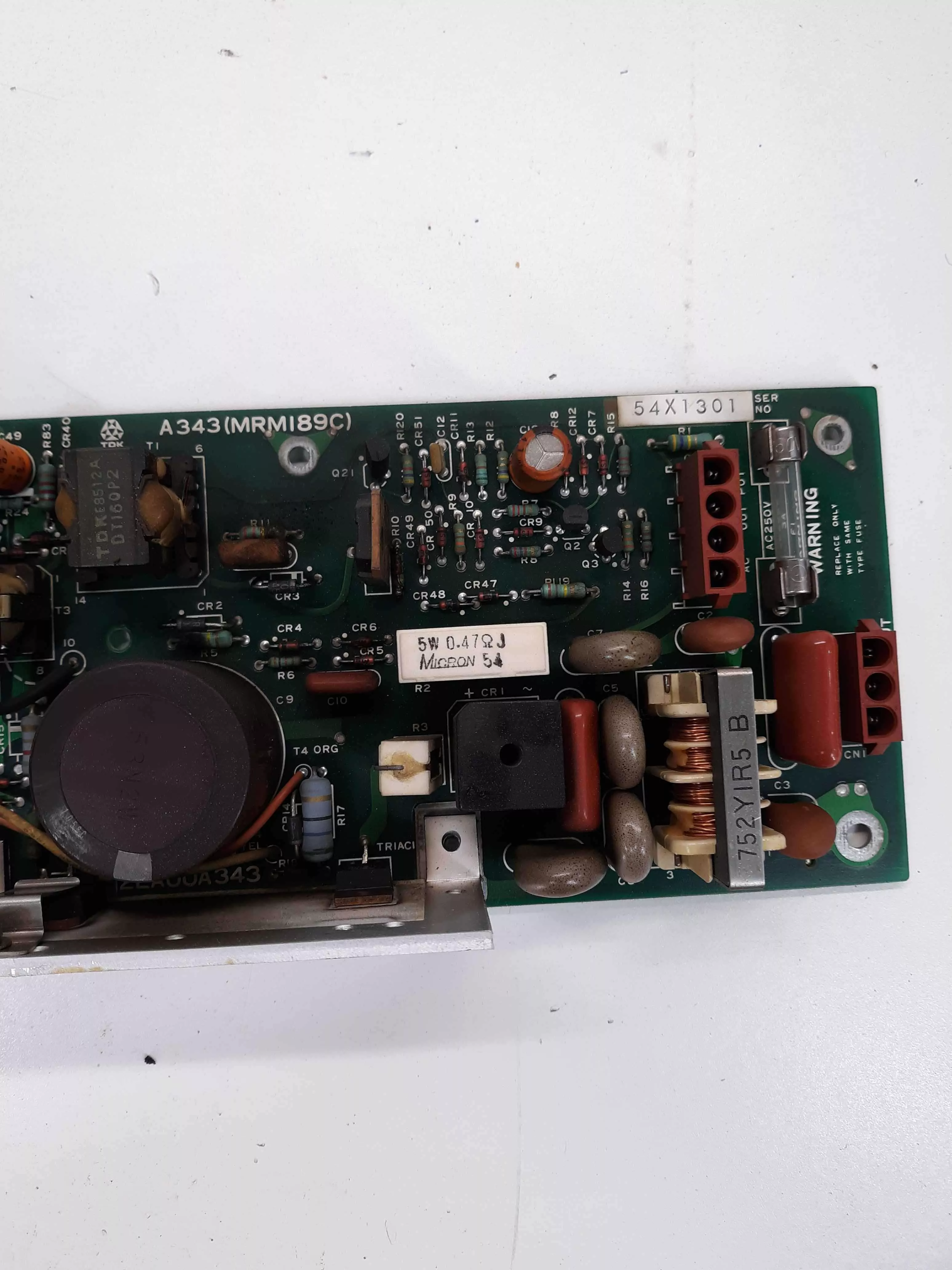 TDK Sanyo A343(MRMI89C) 54X1301 Hi-Pric Circuit Board PIB 2EA00A343 