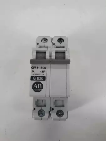 Allen-Bradley 1492-CB2 G030 SER.C 2-Pole Circuit Breaker 277/480VAC 30Amp 