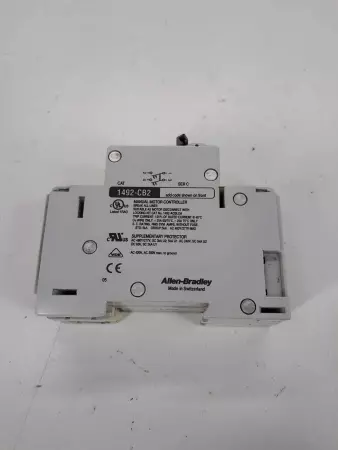 Allen-Bradley 1492-CB2 G010 SER.C 2-Pole Circuit Breaker, 480Y/277VAC 1Amp 