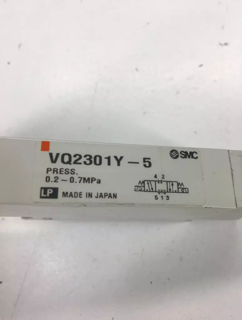 SMC VQ2301Y-5 Solenoid Valve Lot of 4