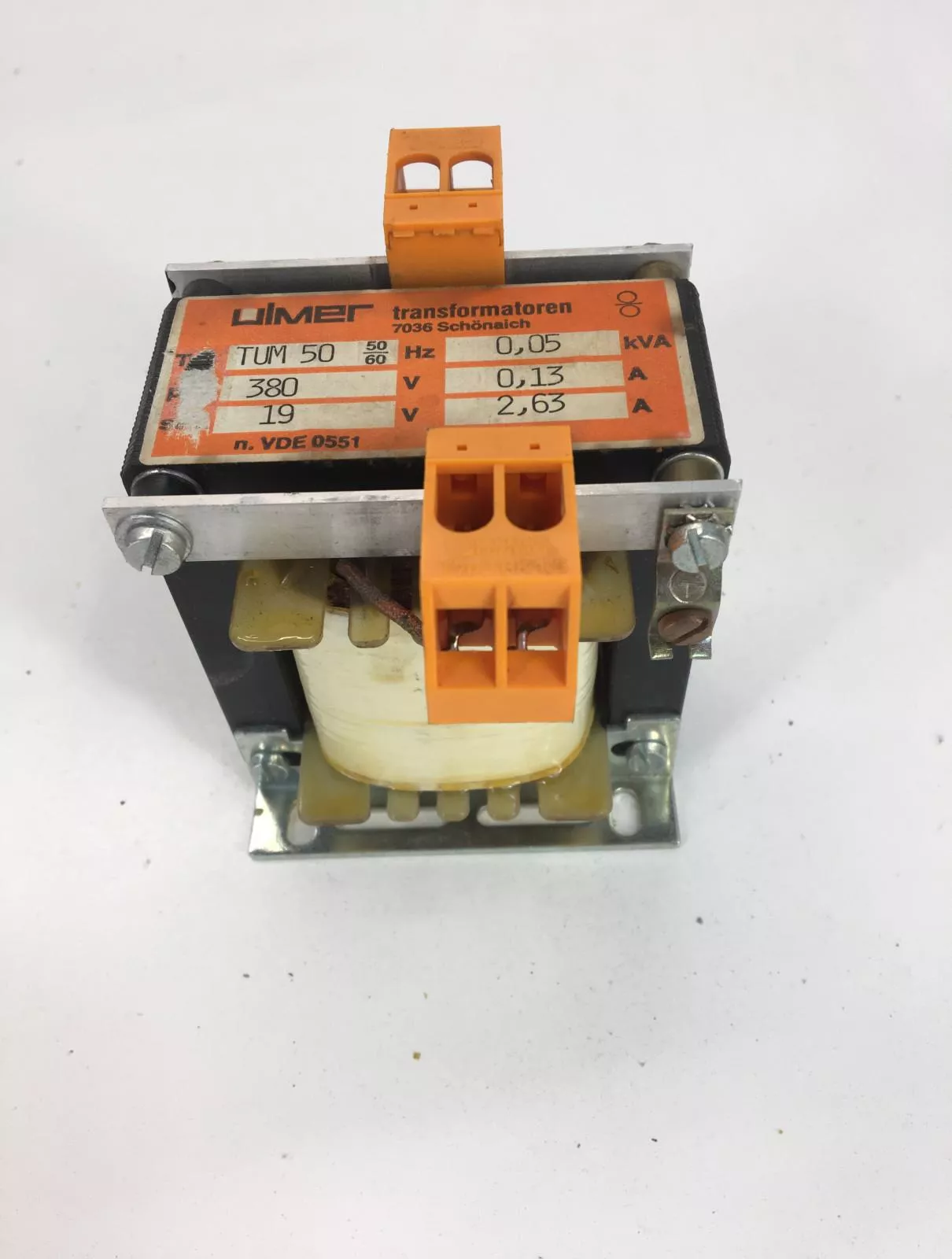 Ulmer TUM 50 Transformer 0.05kVA 