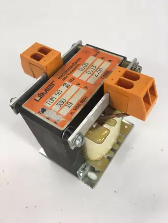 Ulmer TUM 50 Transformers pri.380v 0.13A sec.19v 2.63A 