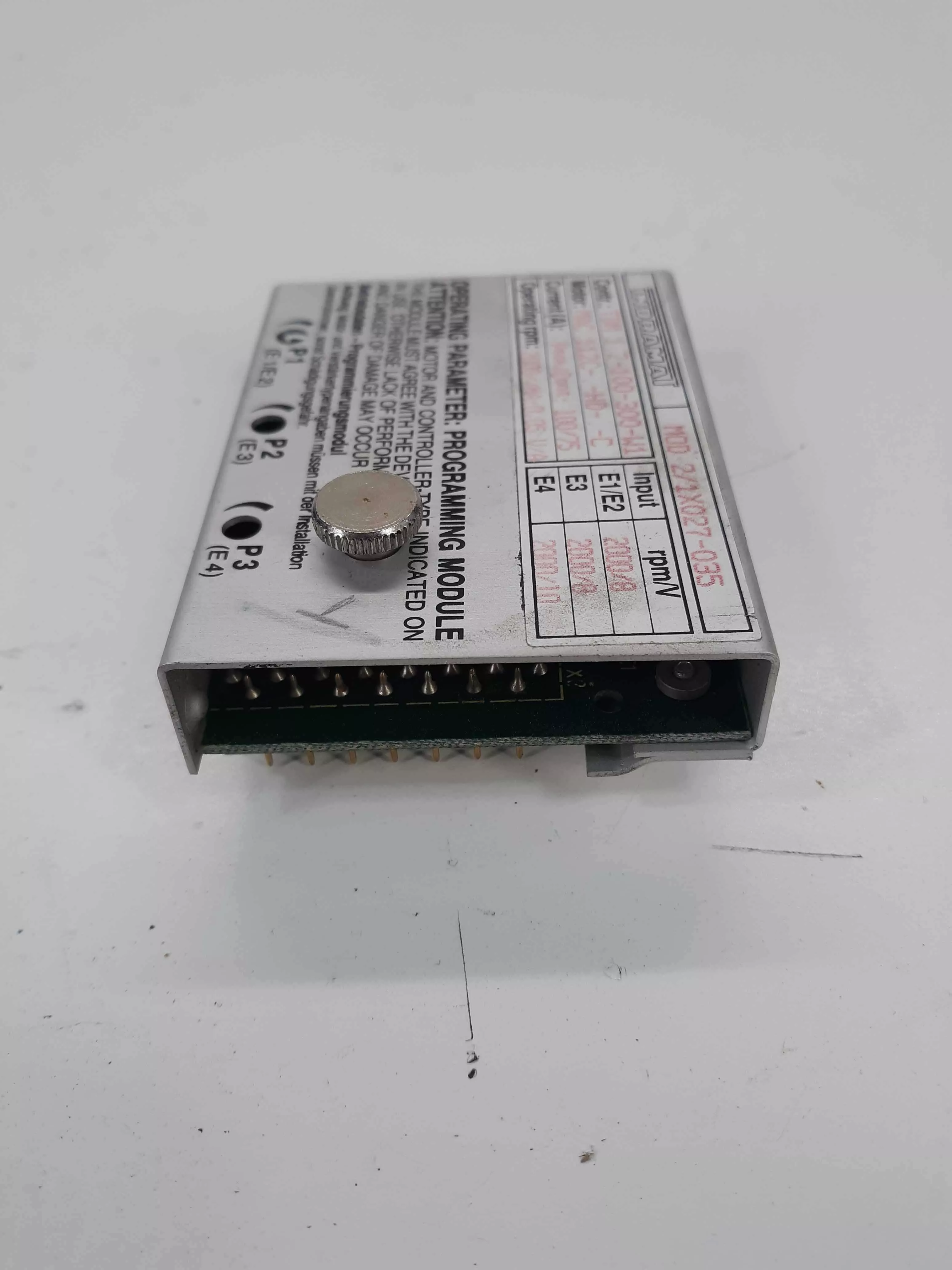 Indramat MOD2/1X027-035 Programming Module