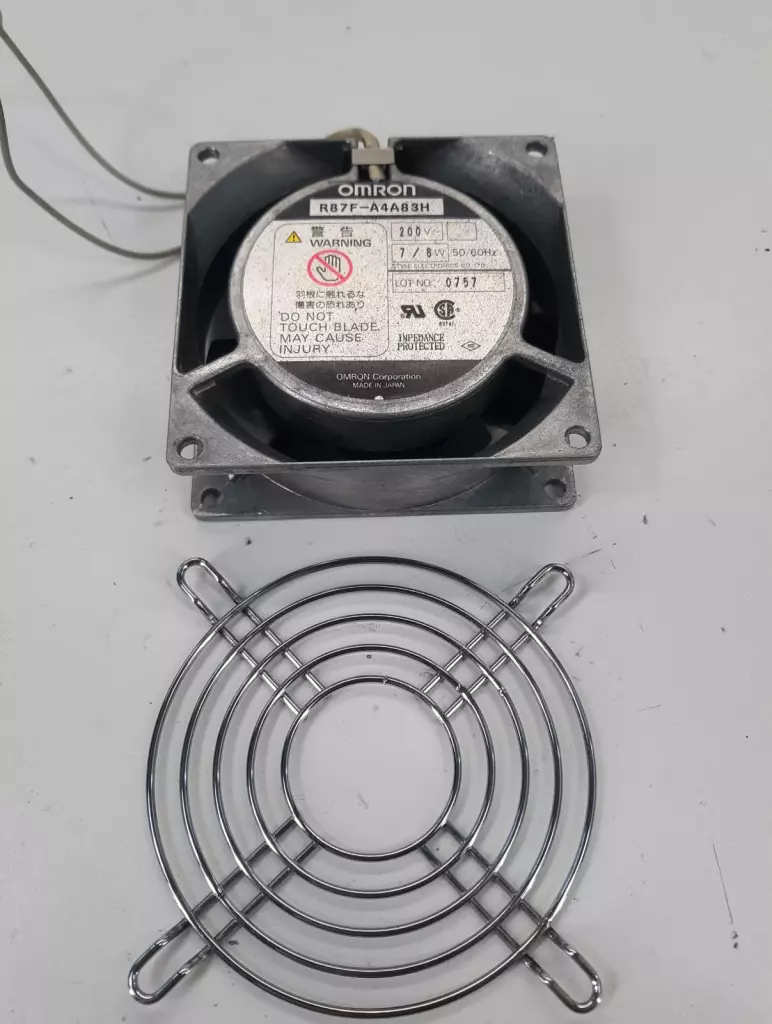 Omron R87F-A4A83H Cooling Fan, Aluminum Frame 