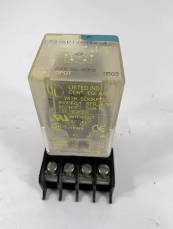 Square D 8501KP12P14V14 24V Relay