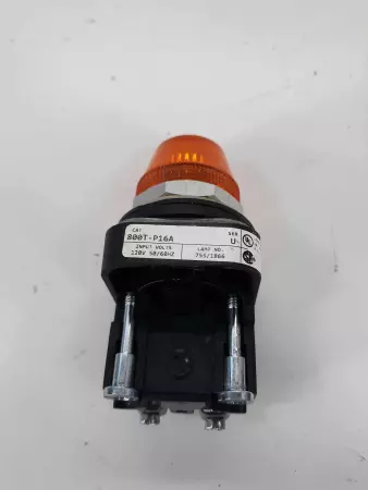 Allen Bradley 800T-P16A ser.U Pilot Light 120v Orange