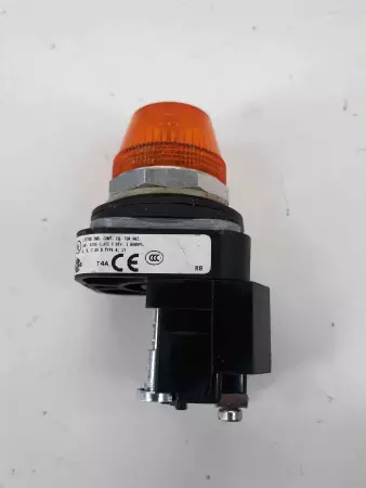 Allen Bradley 800T-P16A ser.U Pilot Light 120v Orange