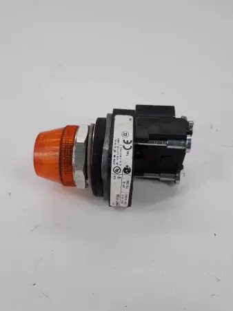 Allen Bradley 800T-P16A ser.U Pilot Light 120v Orange