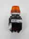 Allen-Bradley 800T-PH16G ser.T Illuminated Orange Push Button 