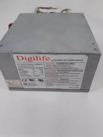 Digilife 0054834  250 Watt Power Supply