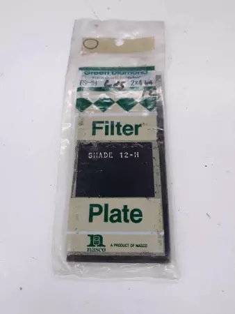 Nasco FS-1H 2×4 1/4 Filter Plate SHADE 12-H Green Diamond