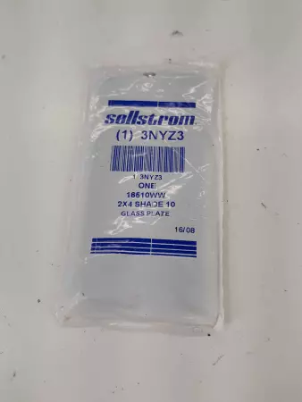 Sellstrom 3NYZ3 2×4 Shade 10 Glass Plate