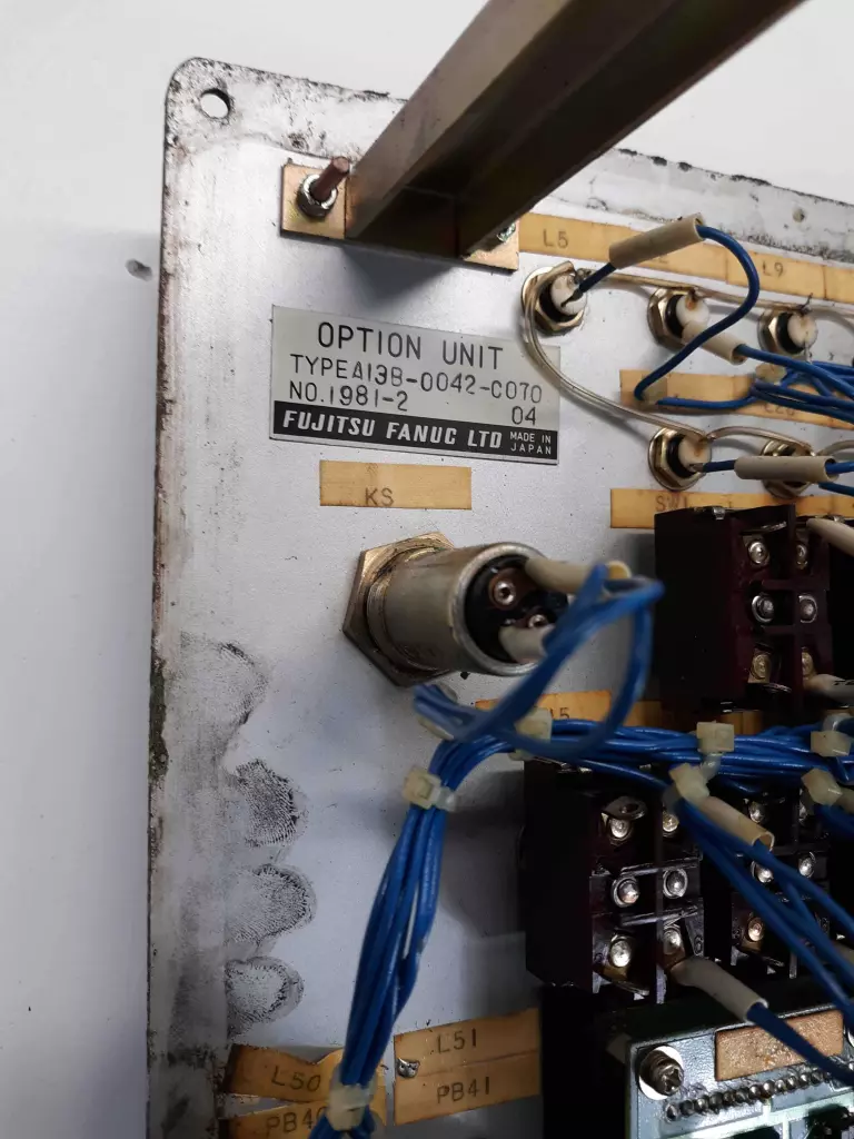 Fanuc A13B-0042-C070 Option Unit Spindle Operator Control Panel 