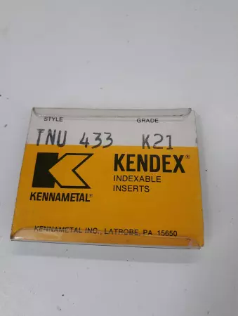 Kennametal TNU 433 K21 Carbide Inserts 5pcs 