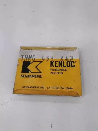   Kennametal TNMG 433 K42 Kenloc Indexable Inserts 