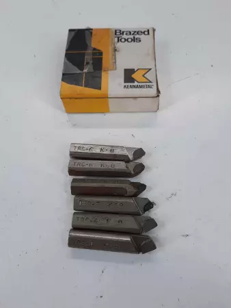 Kennametal TRC-6 K68 Brazed Tools 6pcs