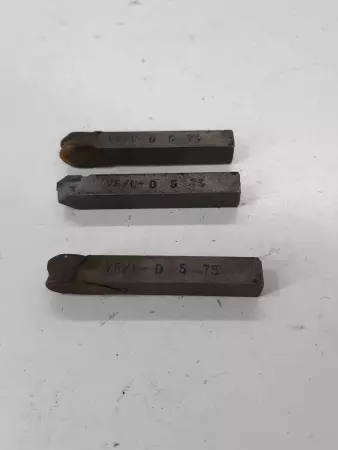 VR/W - D 5 75 Brazed Carbide Tool 3pcs