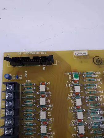  York 031-00935D000 rev. Logic Control Board 