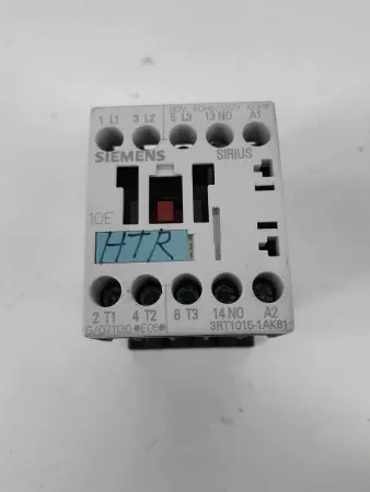 Siemens 3RT1015-1AK61 Contactor 110v Coil 