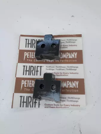 Peterson Tool TL10393-D2 Thriftform Insert cutter 2pcs 