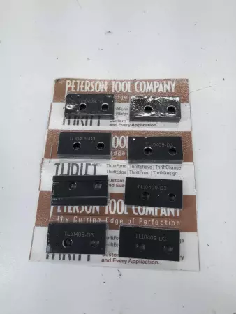 Peterson Tool TL10409-D3 Thriftform Insert cutter 8pcs 