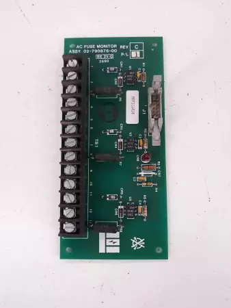 Liebert  Emerson 02-790876-00 Rev C AC Fuse Monitor PCB Assembly