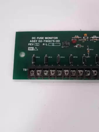 Liebert  Emerson 02-790875-00 Rev 1 DC Fuse Monitor PCB Assembly