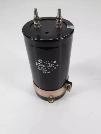 HCG HCGF5B Capacitor Unit 8200MFD 350VDC Surge 400VDC