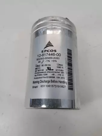 Epcos B32363-S5466-A080 Power Capacitor 46uF -1% +5%, 12-817446-00