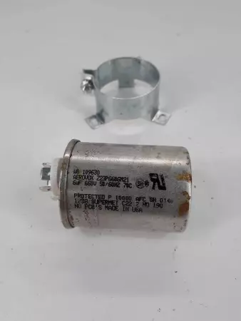 Aerovox 6uF 660v Capacitor Z23P660M21