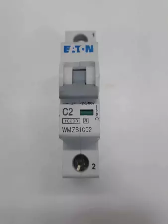 Eaton Cutler Hammer C2 WMZS1C02 230/400 V 1 Pole 2 Amp Circuit Breaker