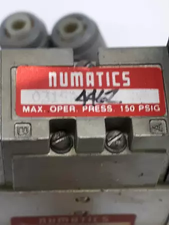Numatics 031RS7020 Solenoid Valve 150Psi Max Pressure 100-120V 0.06A 