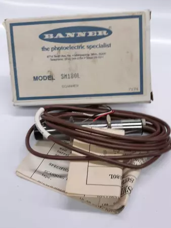 Banner SM180L Photoelectric Sensor/Scanner 