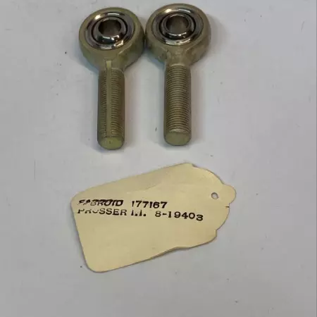 Prosser 8-19403 Plain Bearing Rod Ends ½” Lot of 2