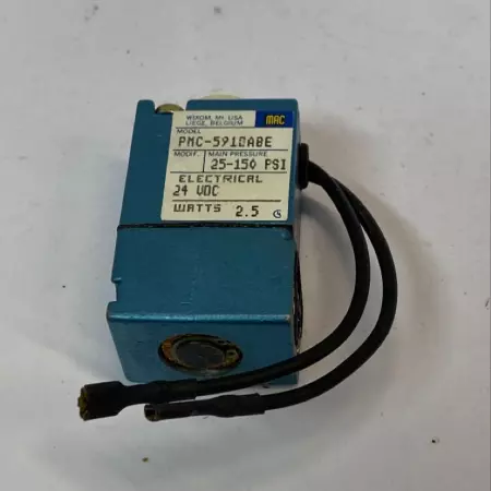 Mac PMC-591DABE Solenoid Valve 150Psi Max Pressure 24VDC 2.5W 