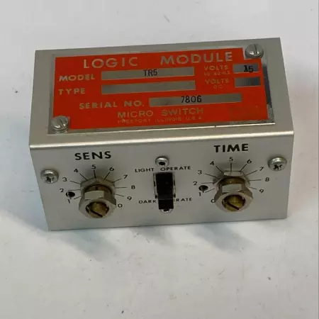 Micro Switch TR5 Logic Module 12VDC 15VAC 8-Pin 