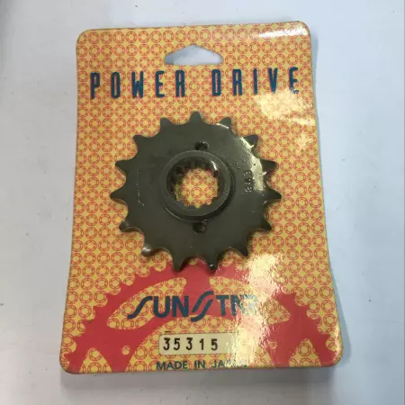 Sunstar 35315 Powerdrive Countershaft Front Sprocket 15T Honda 