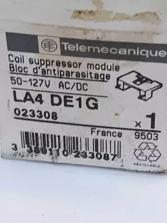 Telemecanique LA4 DE1G Coil Suppressor Module 50-127V AC/DC 