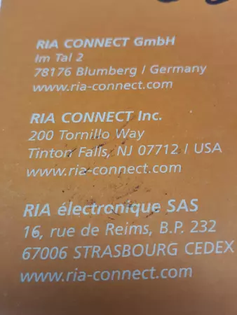 Ria Connect GMBH IM TAL 2 Terminal Blocks 125V 13A 5mm 3-Poles Lot of 89