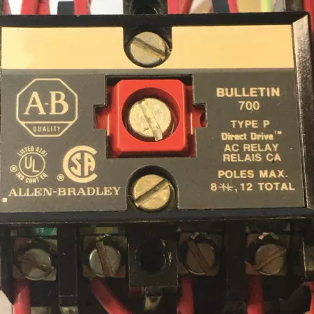 Allen-Bradley 841-ZOH SERIES F AC Relay Nema A600 600VAC 